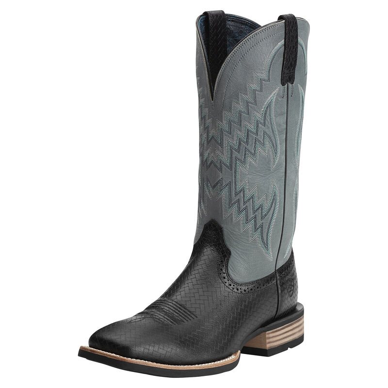 Ariat Tycoon - Western Laarzen Zwart / Grijs Heren - 16866-923